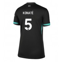 Liverpool Ibrahima Konate #5 Bortatröja Kvinnor 2024-25 Korta ärmar